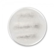 Cuenta pasante redonda para cordón 1.8 mm Chapado Plateado envejecido x1|raw }}