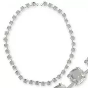 Base Gargantilla 1028/1122 6 mm rodiado x1