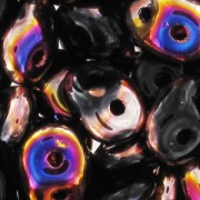 SuperDuo 2,5x5 mm Jet Sliperit x10g|raw }}