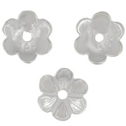 Cuenco de flor 7 mm - Plateado fino x1|raw }}