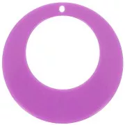 Colgante acrílico calado de 50 mm - Violet x1