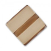 Cuadrado 26 mm Smoked Topaz x1|raw }}