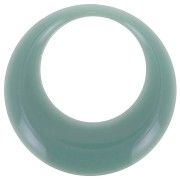 Colgante de resina opaca círculo hueco 44 mm - Celadón x1|raw }}
