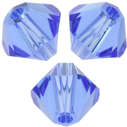 Toupies en cristal PureCrystal 5328 6 mm Sapphire x20