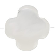 Cuenta de trébol de nácar 10 mm - Natural x1|raw }}