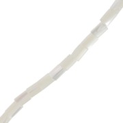 Cuentas de tubo de nácar 5x3 mm - Natural x40cm|raw }}