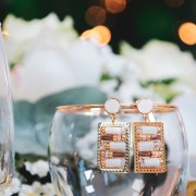 Cuentas de tubo de nácar 13,5x4 mm - Natural x40cm