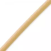 Hilo elástico encerado 3 mm Marrón claro x 1 m