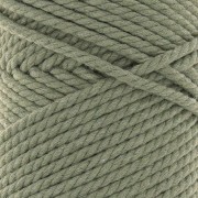 Bobina de cordón de algodón para macramé de 3 mm - Aguacate x50m