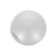 PureCrystal Perla Semi-Perforada 5818 3 mm - Paloma de cristal Perla gris iridiscente x1|raw }}