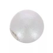 PureCrystal Perla Semi-Perforada 5818 3 mm - Paloma de cristal Perla gris iridiscente x1