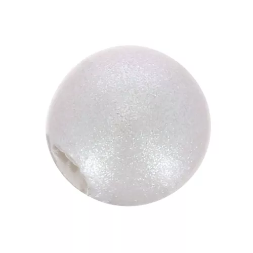 PureCrystal Perla Semi-Perforada 5818 3 mm - Paloma de cristal Perla gris iridiscente x1