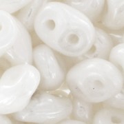 SuperDuo 2,5x5 mm Chalkwhite Ceramic Look x10g|raw }}