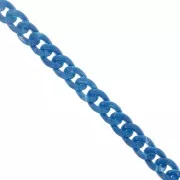 Cadena acrílica 13 mm - Bleu pétrole Marbré x1m