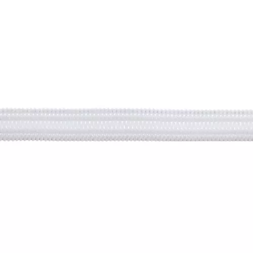 Elástico plano flexible 5 mm - Blanco x5m