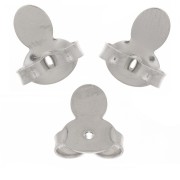 Pusher - Lengüetas de empuje para espigas 9x8mm - Rodio x6|raw }}