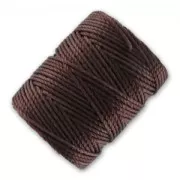 Hilo C-Lon Tex 400 Bead Cord 0,90 mm Brown x 35 m