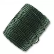 Hilo C-Lon Tex 400 Bead Cord 0,90 mm Forest Green x 35 m