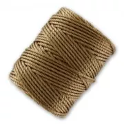 Hilo C-Lon Tex 400 Bead Cord 0,90 mm Antique Brown x 35 m