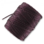 Hilo C-Lon Tex 400 Bead Cord 0,90 mm Eggplant x 35 m|raw }}