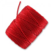 Hilo C-Lon Tex 400 Bead Cord 0,90 mm Shanghai Red x 35 m