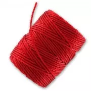 Hilo C-Lon Tex 400 Bead Cord 0,90 mm Shanghai Red x 35 m