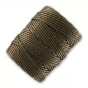 Hilo C-Lon Tex 400 Bead Cord 0,90 mm Sepia x 35 m