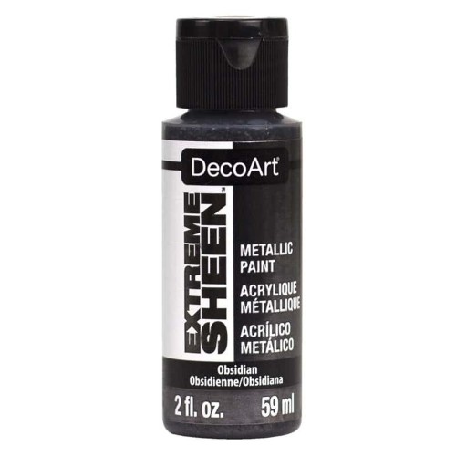 Pintura Acrilíca decorativa DecoArt Extreme Sheen - Obsidian x59 ml