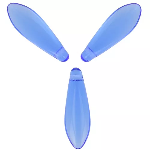 Dagas de vidrio 5x16 mm Sapphire x50