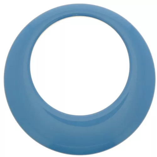 Colgante de resina calado con forma de círculo de 50 mm - azul lapislázuli x1