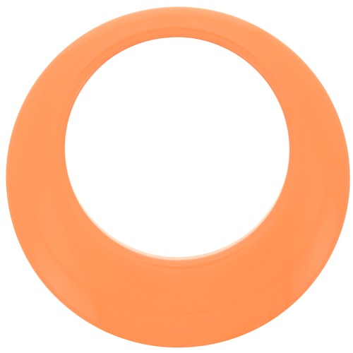 Colgante de círculo de resina calado de 50 mm - Coral x1