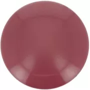 Cabujón de resina opaca 14 mm - Brun de mars x1