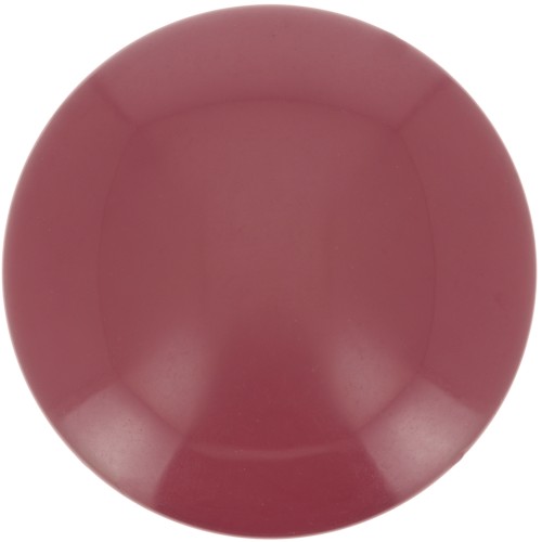 Cabujón de resina opaca 14 mm - Brun de mars x1