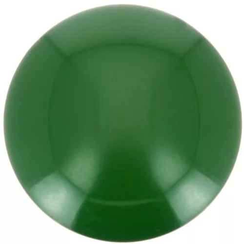 Cabujón de resina opaca 14 mm - Verde oscuro x1