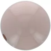 gris pardo - Cuenta de resina opaca 14 mm - Taupe x1 Cuenta de resina opaca 14 mm - Taupe x1