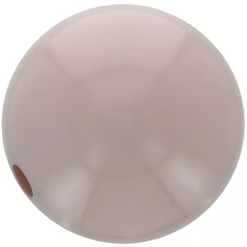 Cuenta de resina opaca 14 mm - Taupe x1