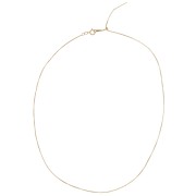 Gargantilla ajustable malla Venitienne 0.8 mm en Gold filled x48cm