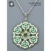 Cuentas de cristal Bridge 3 agujeros 3x12 mm - Gold Mat x10g