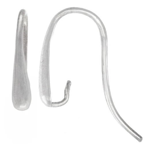 Ganchos pendientes 18 mm - Plata 925 x2