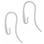 Ganchos pendientes 18 mm - Plata 925 x2