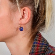 Aros de pendientes finas a decorar 20 mm - Gold Filled x2