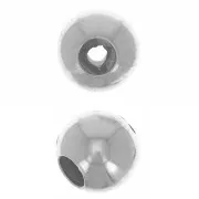 Stopper Bead 8 mm con agujero de 2.7 mm de Plata 925 x1