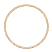 Anilla cerrada diamantada 17.5 mm de Gold filled x1|raw }}