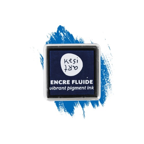 Tinta para sello - Tinta líquida con pigmento - Cobalt - Kesi Art x1
