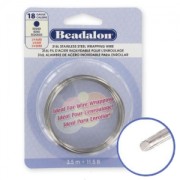 Alambre redondo de 1,02 mm - Acero inoxidable 316L x3,5m