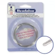 Alambre redondo de 1,02 mm - Acero inoxidable 316L x3,5m