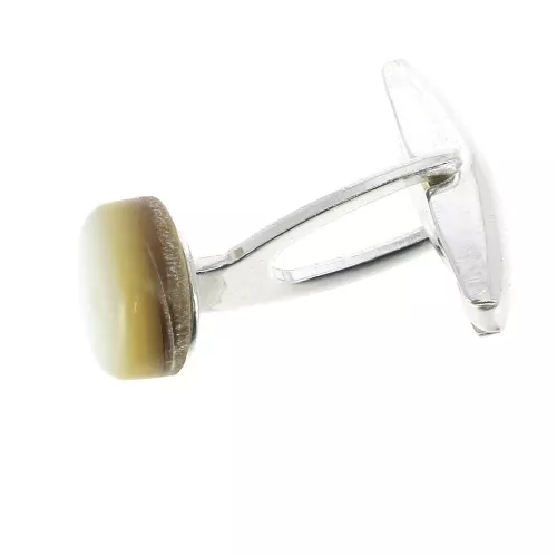 Fornitura para gemelos 8 mm en Plata 925 x1