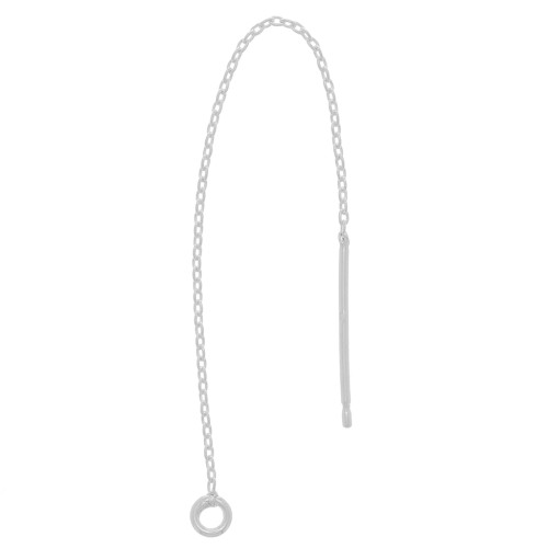 Pendientes Forçat 80 mm - Plata 925 x2