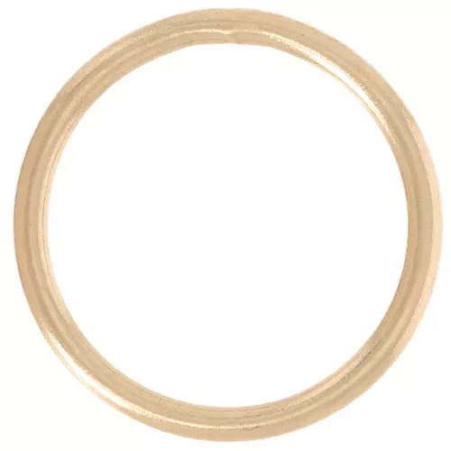 Anilla cerrada cerrada 12 mm - Gold Filled x1
