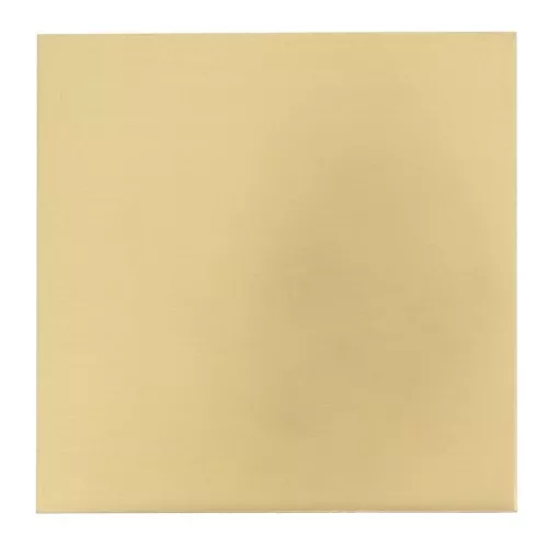 Placa de latón 100x100 mm - espesor 0,8 mm - Latón x1